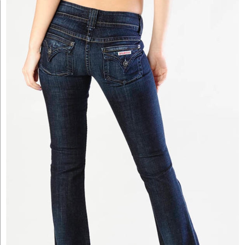 Hudson Signature Bootcut Flap Pocket Jeans